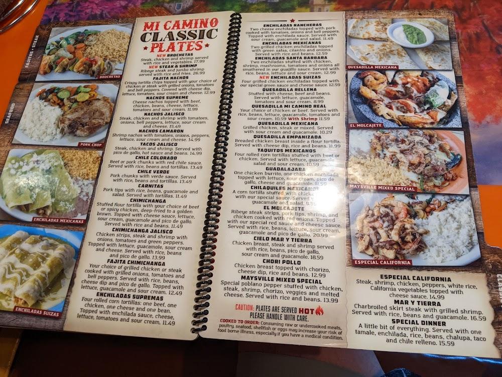 Mi Camino Real Menu image 2